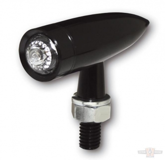 Highsider Mono Bullet LED Taillight, Long in Black Finish (900261)