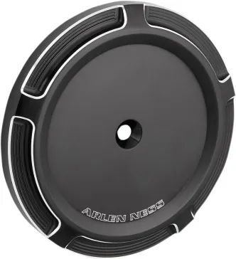 Arlen Ness Beveled Stage 1 Big Sucker Cover In Black Finish (18-779)