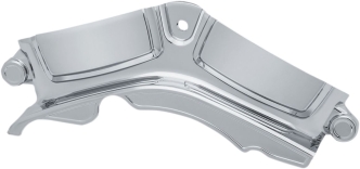 Kuryakyn Cylinder Base Cover In Chrome Finish For 2017-2023 Touring & Trike Models (6411)