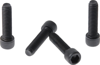 Cult Werk Triple Tree Screw Set (4 Piece Set) in Black Finish For 2013-2017 FXSB Models (HD-BRO027)