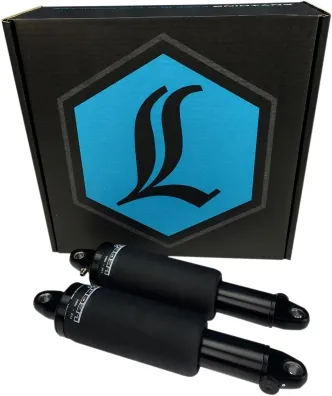 Legend Suspensions Air-A Adjustable Shocks With Black Handlebar Control for Harley Davidson 2015-2023 Road Glide Models (1311-0151)