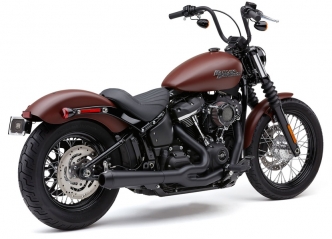 Cobra El Diablo 2-Into-1 in Black Finish For 2018-2023 Softail (Excluding FLFB, FLBR/S, FLHC, FLHCS, FXFBS) Models (6478B)