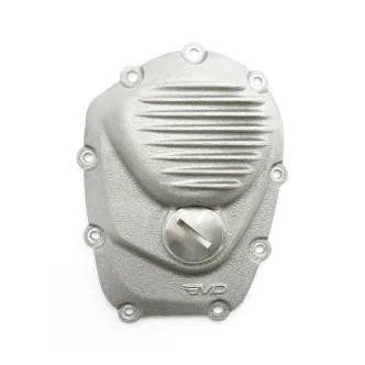 EMD Ribbed Cam Cover in Raw Finish For 2017-2020 Touring, 2018-2020 Softail Models (CCM8/R/R)