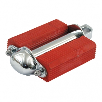 Doss Bicycle Style Rubber Kickstart Pedal In Red (ARM714909)