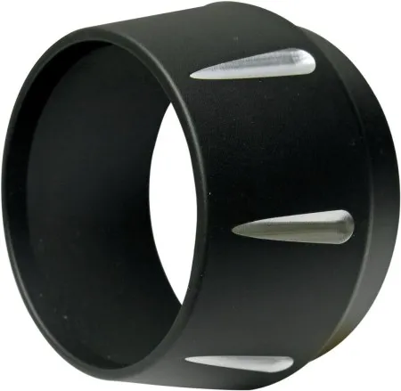 Bassani End Cap Tapered For Road Rage Short In Black With Contrast Cut Flutes (BESMR)