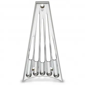 Arlen Ness Deep Cut Frame Grill In Chrome Finish For Harley Davidson 2014-2016 FLT Motorcycles (03-654)