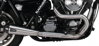 Two Brothers Racing 2-Into-1 Exhaust Systems Competition-S Muffler With Carbon Fiber End Cap in Raw Finish For 1987-1994 FXR Models (005-4440199)
