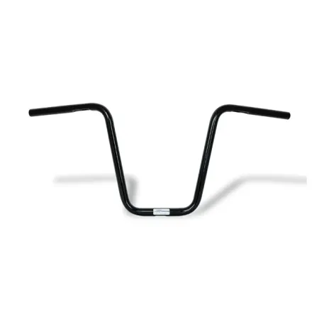 Fehling 1 Inch Apehanger Narrow Style Handlebar For 82-20 H-D (Excl. 08-20 E-Throttle & 88-11 Springers) In Black (C55-258B)