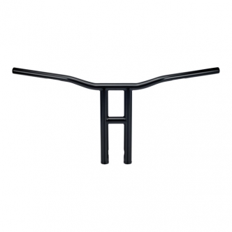 Biltwell Tyson XL 14 Inch Handlebar For In Black 1982-2023 H-D (Excl. 08-23 E-Throttle) (6244-2013)