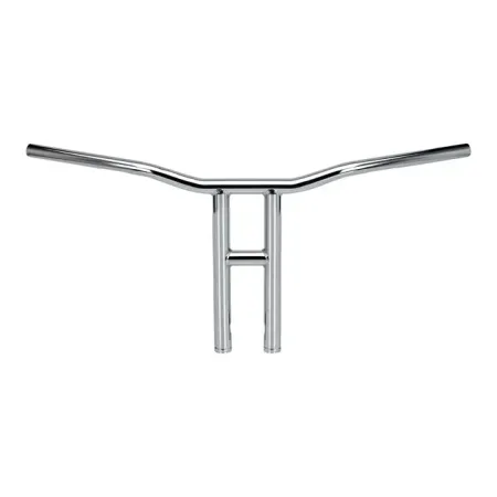 Biltwell Tyson XL 14 Inch Handlebar For In Chrome 1982-2023 H-D (Excl. 08-23 E-Throttle) (6244-1053)