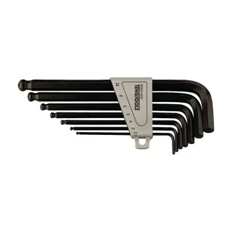 Tengtools, Ball Point Allen Wrench Set Metric Sizes (ARM334415)