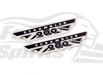 Free Spirits Crankcase Badge For Triumph Street Scrambler (Pair) (800608)