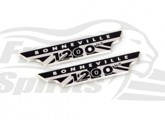 Free Spirits Triumph Bonneville T120 Crankcase Badge (Pair) (800604)
