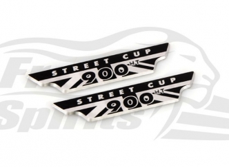 Free Spirits Triumph Street Cup Crankcase Badge (Pair) (800602)