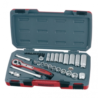 Tengtools 3/8 Inch Socket Wrench Set (35 Piece) (ARM201415)
