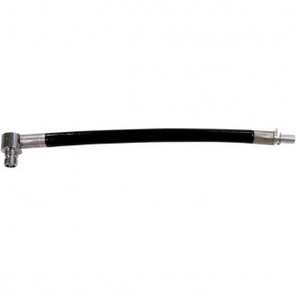 Goodridge Black Fuel Line For 2007-2022 XL Sportster (Except XL1200V, XL1200X Models) (HDFL-004EFI/BK)