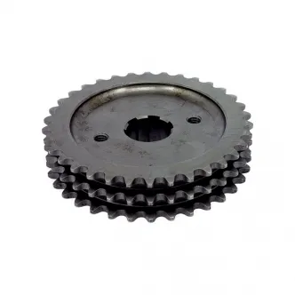 DOSS 34 Tooth Motor Sprocket For 1957-1969 Harley Davidson Sportster Motorcycles (ARM275329)