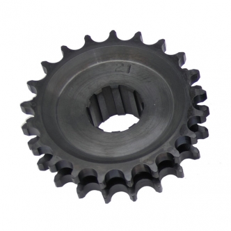 Evolution Industries 21 Tooth Power Drive Solid Steel Motor Sprocket For 1984-2006 Big Twin Motorcycles (Excludes 2006 Dyna) (ARM340255)
