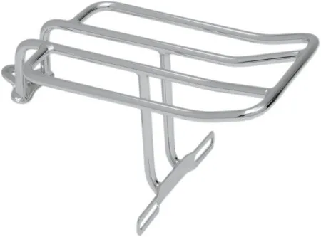 Drag Specialties Fender Luggage Rack For 06-17 FXD With Conventional Licence Plate Mount In Chrome (1510-0158)