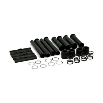 Doss Complete Pushrod Cover Kit For 84-99 Evo B.T In Black (ARM101409)