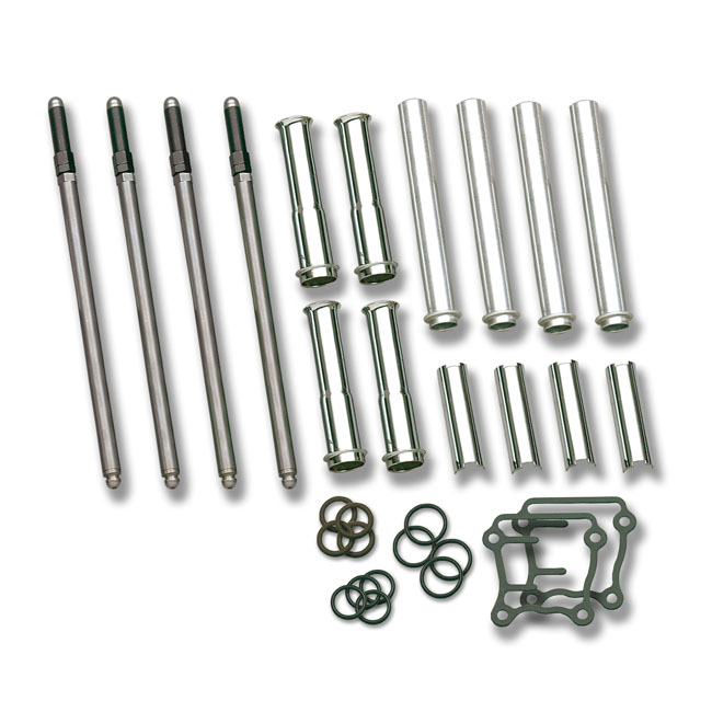 S S Adjustable Pushrod And Cover Kit Harley 1999-2017 Touring