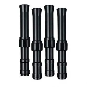 Dippert Aluminium Pushrod Cover Kit For 66-84 Shovel In Black (ARM979075)