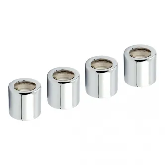 Doss Plain Spring Covers For 1936-2020 B.T & 1957-1990 XL In Chrome (13148B)