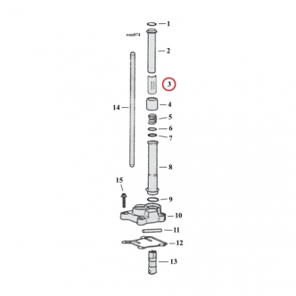 Doss Pushrod Cover Retainers For 99-17 TCA/B & 17-23 M8 In Chrome (Pack Of 4) - Replaces 17968-99 (ARM470129)