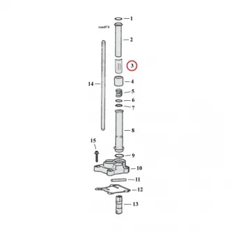 Doss Pushrod Cover Retainers For 99-17 TCA/B & 17-23 M8 In Chrome (Pack Of 4) - Replaces 17968-99 (ARM470129)