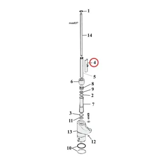 Cometic Spring Washer For Pushrod Covers For 86-90 XL - Replaces 17950-86 (ARM738109)