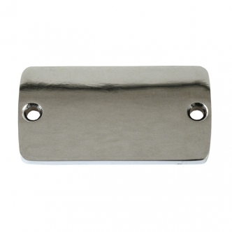 DOSS Brake Master Cylinder Cover In Smooth Chrome Finish For Harley Davidson 1985-1995 Motorcycles (ARM019509)