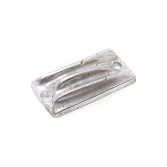 Wannabe Choppers Sand-Cast Aluminium Front Master Cylinder Cover In Un-Polished Finish For Harley Davidson Evo & Sportster Motorcycles (ARM354265)