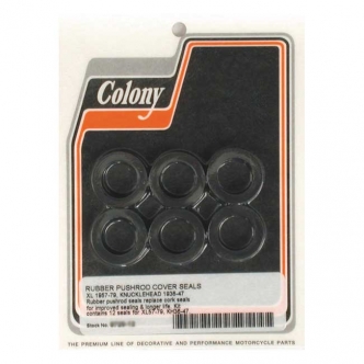 Colony Pushrod Cover Seal Set For 36-47 Knuckle & 57-E79 XL (ARM433989)