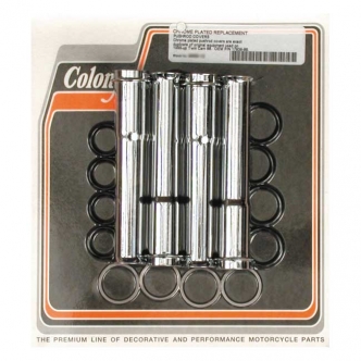 Colony Lower Pushrod Cover Set For 99-17 TCA/B & 17-23 M8 In Chrome (ARM223989)