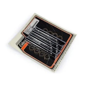Colony Lower Pushrod Cover Set For 57-E79 XL In Chrome (ARM323989)