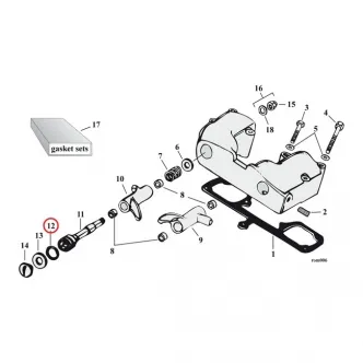 Cometic O-Rings Pushrod Cover For L79-84 & L79-85 XL (Pack Of 10) - Replaces 11101 (ARM352165)