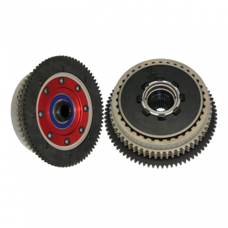 Evolution Complete Clutch Basket Assembly With Bolt-On Starter Ring Gear For 1965-1969 B.T. Models (ARM120255)