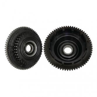 Evolution 37 Tooth Clutch Basket With Bearing With 66 Tooth Starter Ring Gear For Late 1984-1989 B.T. Models (ARM220255)