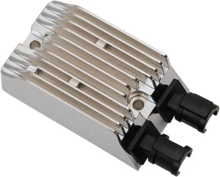 Drag Specialties Solid-State Regulators in Chrome Finish For 2014-2020 XL Models (74700012C)
