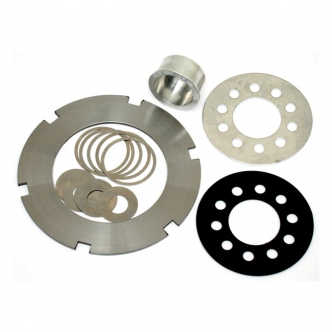 DOSS Clutch Basket Retainer Pro Kit Sophisticated Clutch Drum Retainer With Shims, Allows Best Possible Clutch Plate Disengagement, Less Clutch Creep, Find Neutral Easier For 1941-Early 1984 B.T. Models (ARM420915)