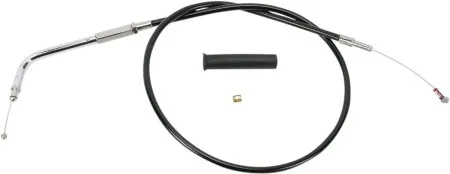 Drag Specialties 41.75 Inch Black Vinyl Idle Cable For 96-98 FLHTC/I - Replaces 56387-96 (4342300B)