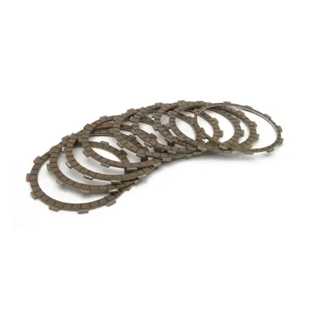 TRW Clutch Plate Set Friction Disc Sets, Organic Material For 1998-2017 B.T. (Excluding 2015-2017 With A&S Clutch, 2017 M8) Models (MCC802-9)