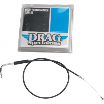 Drag Specialties 38 Inch Black Vinyl Cruise Cable For 96-98 FLHTC/I & 98 FLTR - Replaces 56351-96 (4341700B)