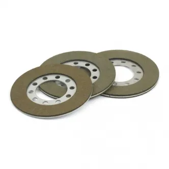 Barnett Clutch Plate Set, Kevlar Including 2 Full & 1 Half Friction Plates For 1941-1973 45 Inch Flathead Models (302-30-10007)