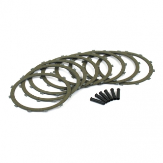 Barnett Clutch Plate Set, Kevlar Including 8 Friction Discs For 1971- Early 1984 XL Models (302-30-10030)