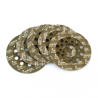 Alto Aramid Kevlar Clutch Plate Set For 1968-Early 1984 B.T. Models (095752KD)