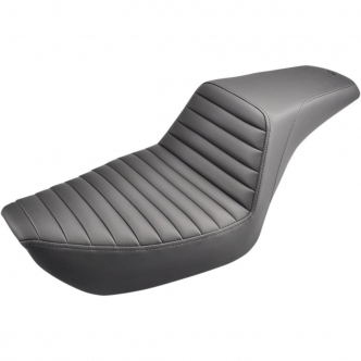 Saddlemen Tuck-And-Roll Style Black 2-Up Seat For 96-98 FXD (Except FXDWG) Models (896-04-171)