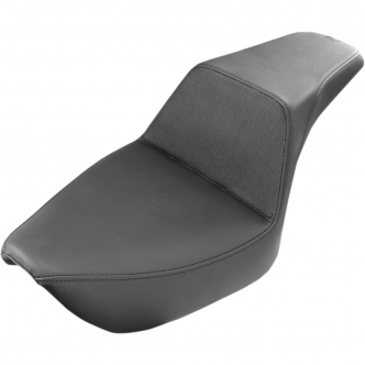 Saddlemen 2-Up Black Gripper Seat For 96-98 FXDWG (896-04-174)
