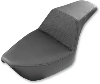 Saddlemen 2-Up Black Gripper Seat For 96-98 FXDWG (896-04-174)