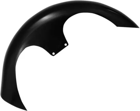 Klock Werks Shank Tire Hugger Front Fender (Without Mounting Blocks) For 26 Inch Front Wheel (With Raked Trees) On Harley Davidson 1999-2013 Touring Motorcycles (1401-0449)